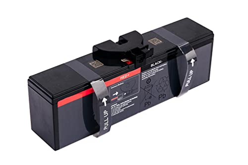 APCRBC163-UPC Replacement Battery for APC Back-UPS Pro Gaming 1500VA | Compatible with RBC163 & APC UPS Models: BGM1500B-US BR1500MS2 BGM1500-US | 24V Sealed Lead-Acid Battery | Made in USA by UPC