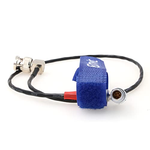 Câble Ambient Lockit Timecode Devices 5 broches 0B vers BNC coudé