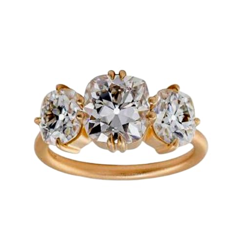 Alliance moissanite en argent 925 plaqué or 14k, un éclat éternel VVS