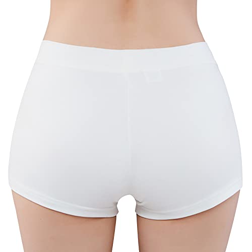 Women's Shorts Boy Cut Low Rise Spandex Active Dance Shorts Fitness Yoga Gym Workout2