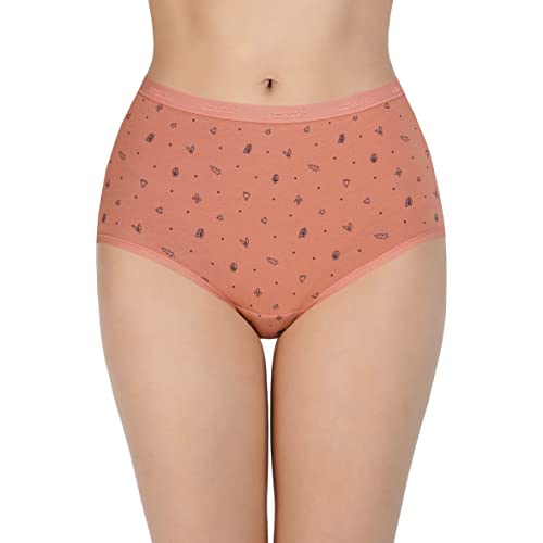 Image of Amante Printed Cotton Full Brief Panty Pack(Pack of 3)