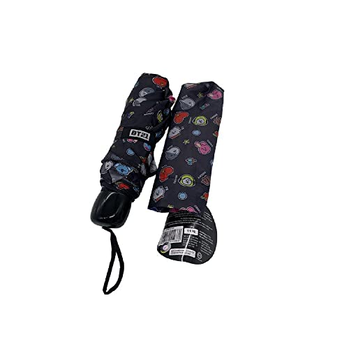 Guarda Chuva Mini Metal BT21 Preto - Semax