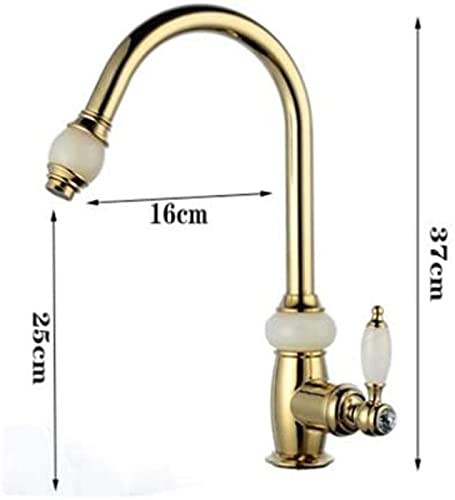 Robinet de cuisine extractible résistant pour grand évier - 6