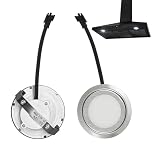 Watlikeup 2PCS LED Cooker Hood Bulbs,Range Hood Led Light Bulb,Cooker Hood Light Bulbs 12V DC,1.5W Hob Extractor Light Bulbs,6000K White,for Kitchen,Home,Etc