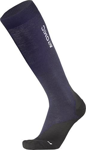 Calcetines de compresión Atomic para evitar la fatiga muscular al esquiar, modelo unisex