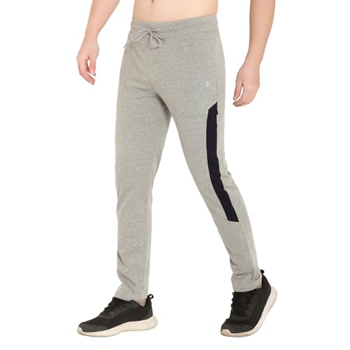 Image of Sportwear Casualwear Streachable Gymwear Trackpant for Men with Both Side Zipper Pockets Lower