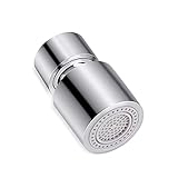 💧Amplia gama de aplicaciones: apta para todos los grifos habituales que se pueden instalar con llave o incluso manualmente.El grifo aireador se puede instalar en la cocina, fregadero, baño, etc.