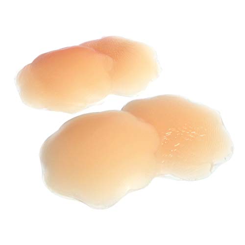 Bubbles Bodywear Self-adhesive Silicone Nipple Cover Concealer Petals, 2-Pair Pack Peach