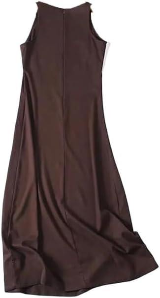 Women Sleeveless Party Casual Dresses Daily Slim Fit Dress
