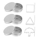 GALPADA 3juegos Moldes De Galletas y Cortapastas Herramientas Para Dulces De Pasteles y Fiestas