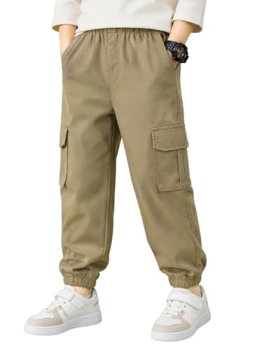 Image of TAGAS Boys Side Pocket Cargo Pant|| CargoPants|| Regular Slim Pant for Kids ||Relaxed Trouser ||Joggers Pant for Men ||Boy Loose Comfortable Cargos|