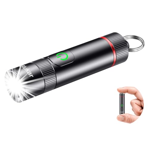 Blukar 2026 EDC Linterna Pequeña Gen2, Mini Linterna LED Recargable
