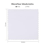 Orighty Ultra miękkie ściereczki do mycia 48 sztuk, wysokiej jakości zestawy ręczników z mikrofibry 30 x 30 cm, chłonne i szybkoschnące koralowe aksamitne ściereczki do prania, wielofunkcyjne