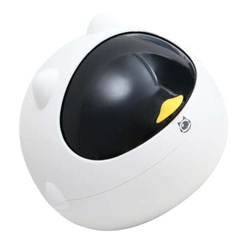 Vaguelly Bote De Basura Gato Espacial Divertido Bote De Basura Para Pequeño Bote De Basura De Encimera Bote De Mesa Lindo Bote De Basura Largo Dibujos Animados Cubo De Basura Páginas