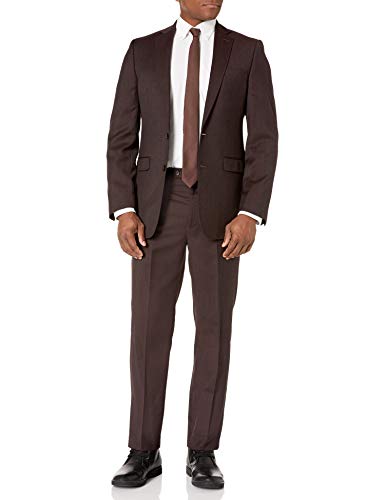Calvin Klein Men's Slim Fit Wool Suit