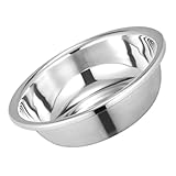 GALPADA Edelstahl Waschbecken Extra Tief mit Verstärktem Rand Vielseitige Metallschüssel für Küche Obst Gemüse Waschen Rührschüssel Stabiles Anti rutsch Design Multifunktional für