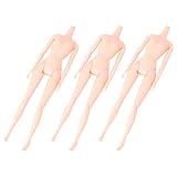 Milisten 3 Pièces Jointé Mobile Poupée Corps Jouet 26Cm Flexible Rotation Nude Joints Jouets Figure Mini Nu Jouet Accessoire