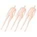 Milisten 3 Pièces Jointé Mobile Poupée Corps Jouet 26Cm Flexible Rotation Nude Joints Jouets Figure Mini Nu Jouet Accessoire