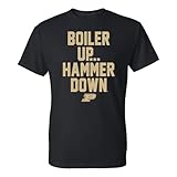 UGP Campus Apparel AS33 - Purdue Boilermakers Fight Song Sport T-Shirt - Small - Black