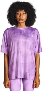 RZIST Womens RZIST Shoulder Tee for Women Workout- Purple Modern (pack of 1)