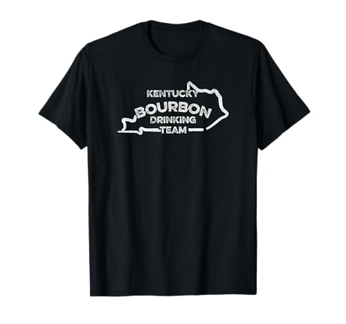 Kentucky Bourbon Drinking Team State - Whiskey Lover T-Shirt
