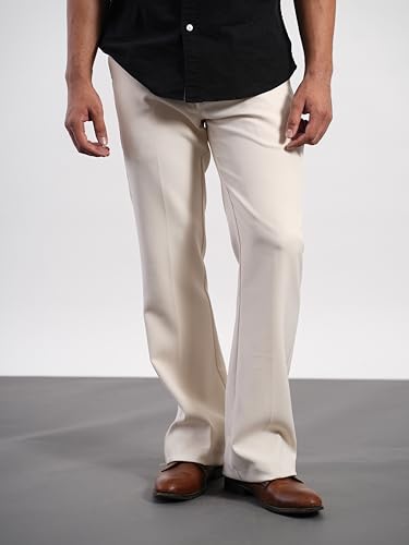 Image of Bootcut Men Pant | Suitable for Casual Outings Office Home Party & Function Wearing
