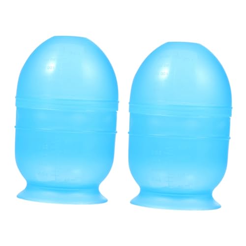 Veemoon Ciotola per Tinta Capelli Bilancia Scala e Ciotole per Colorazione Capelli Strumenti Parrucchiere Blu