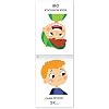 8pcs Speech Therapy Russian Books - Learn Russian Alphabet Learning Flash Cards - First Words Flash Cards in Russian Language 12+