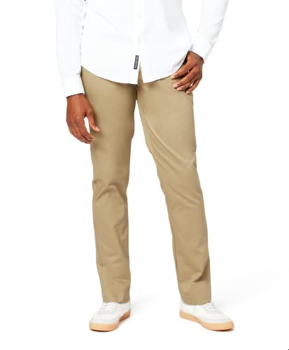 Dockers Men's Athletic Fit Signature Khaki Lux Cotton Stretch Pants