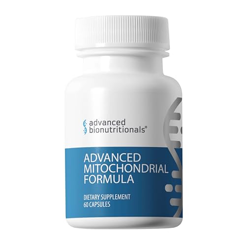 Advanced Bionutritionals Advanced Mitochondrial Formula Support Supplement Healthy Aging Repair Energy Optimizer with CoQ10 PQQ Alpha Lipoic Acid Gluten Free Vegan Non GMO (60 Tablets)