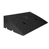 YDoo Bordsteinrampe aus Kunststoff, strapazierfähig, tragbarer Transport, Rollstuhlrampe, tragbar, rutschfest, Bordsteinrampe, Fahrradschwellenrampe für tragbaren Transport, Rollstuhl und Roller