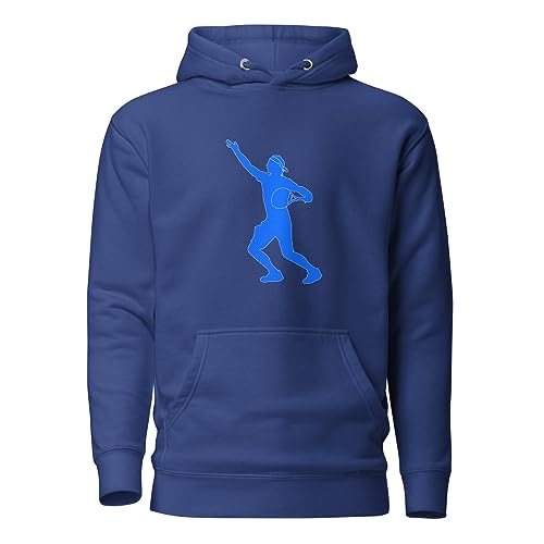 Ace2Eagle Rafa Nadal Tennis Blue Silhouette Unisex Hoodie