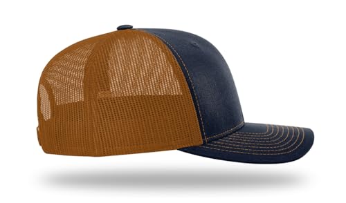 Image of Richardson 112 Trucker Hat - Premium Blank Baseball Cap, Adjustable Snapback Hat - Structured Six Panel Richardson Blank Hats
