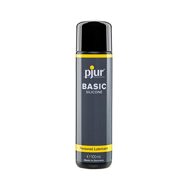 pjur BASIC Silicone - Silikon-Gleitgel ideal für Einsteiger - kondomgeeignet und nicht klebend - für Männer & Frauen…