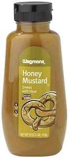 Wegmans Mustard Honey Sweet with Mild Heat 16 ounce ( Pack of 2 )