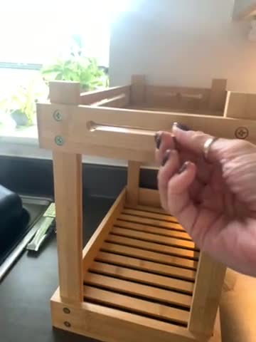 Organizer per cassetti, portaposate espandibile, bambù, per la cucina
