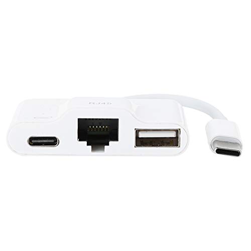 Adaptadores Ethernet, placa de rede Placa de rede com fio externa Adaptadores de cabos OTG Tipo C, r