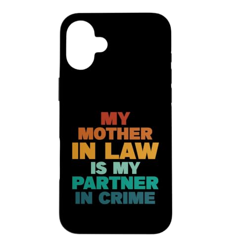 My Mother-In-Law-Is My Partner In Crime - ���g�� �t�@�~���[ �X�}�z�P�[�X iPhone 16 Plus �p