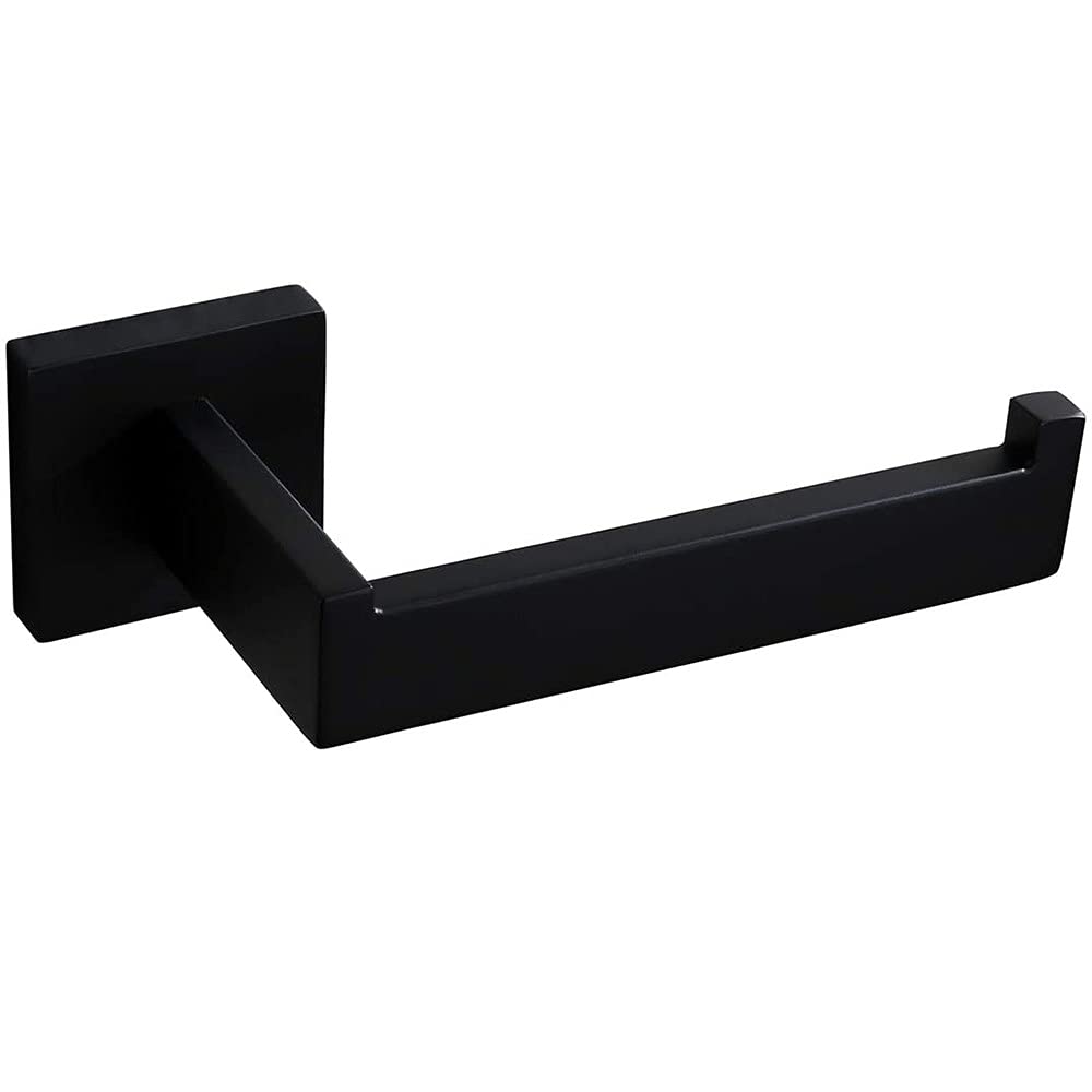 Ensembles d'accessoires de salle de bain noirs avec 4 crochets et supports