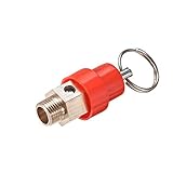 Construcción de latón y resorte de acero inoxidable para resistencia a la corrosión y rendimiento duradero.