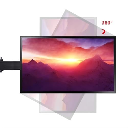 Support de bureau pour moniteur contre le mal de dos : bras réglable double écran acier - 5