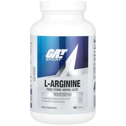 GAT Sport L-Arginine Tablets, 180 Count Cover