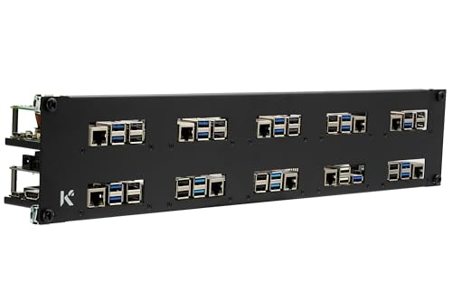 Panneau de Rack 2U évite la surchauffe Raspberry Pi