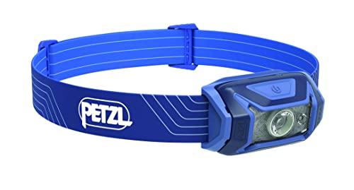 PETZL Unisex – Erwachsene Tikka Frontallampe, Blau, U, E061AA01