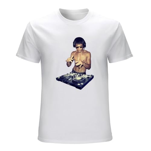 Bruce Dj Lee Rave Tjesto Kug-Fu Lee Jun-Fan - Camiseta blanca, blanco, 3XL