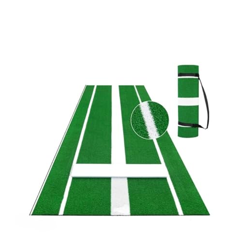 AOPIPI ソフトボールバッティングマット、マット、ポータブル、滑り止め、ゴムシート、トレーニング、ソフトボール、ピッチング、野球、屋外、屋内に適しています (92*1.5*244cm,A)