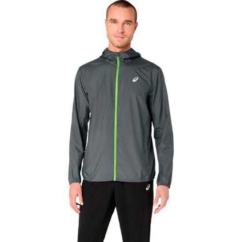 ASICS Core Veste de course pour homme, gris acier, taille M