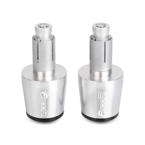Bouchon anti-vibration argenté et capuchons de poignées BMW F800R