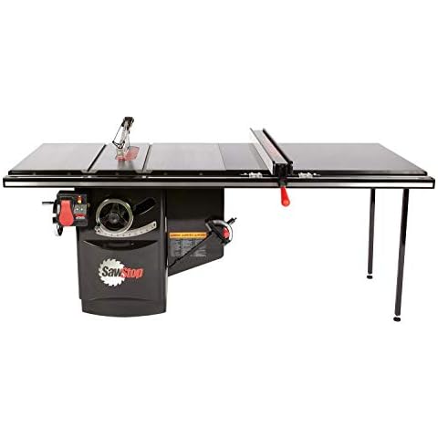 SAWSTOP 10-Inch Industrial Cabinet Saw, 3-HP, 52-Inch Industrial T-Glide Assembly (ICS31230-52) Cover
