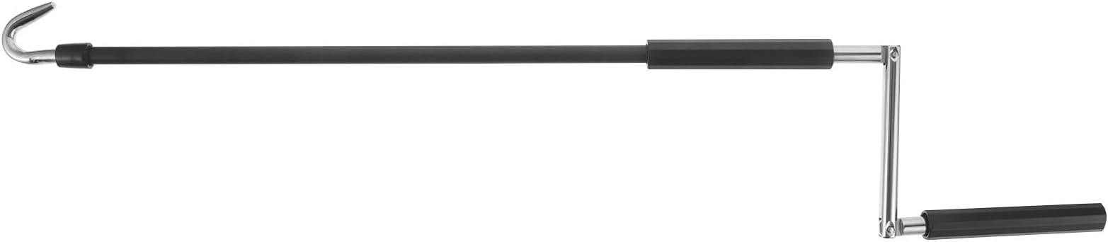 Awning Window Crank Handle 70CM Metal Crank Wand - Telescoping Pole - Outdoor Shade Rod for Balconies Patios Camper Awning Mechanisms